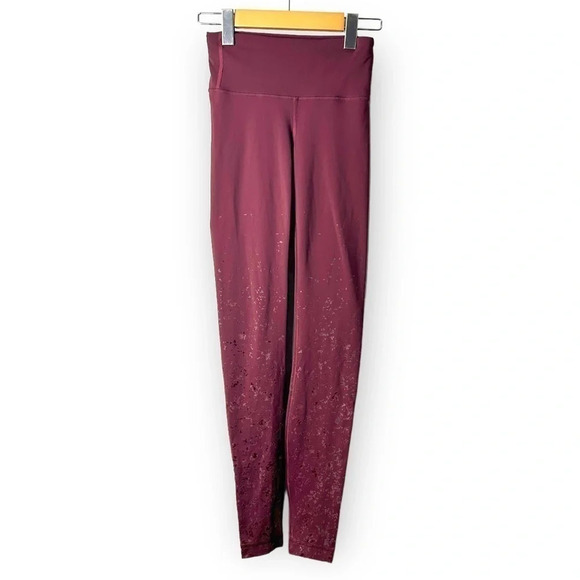 Lululemon Speed Wunder  Mid-Rise Tight 28" *Speckle Shine Garnet - Picture 5 of 14